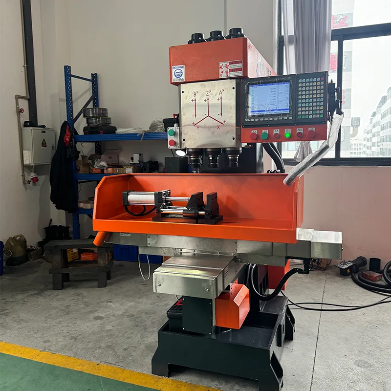 CNC vertical de três eixos